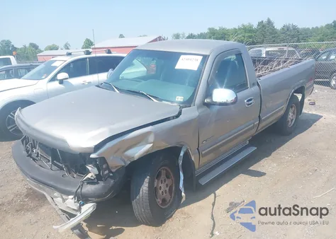 2000 Chevrolet Silverado 1500 Ls z USA, uszkodzony, nr VIN 1GCEK14T4YE213610